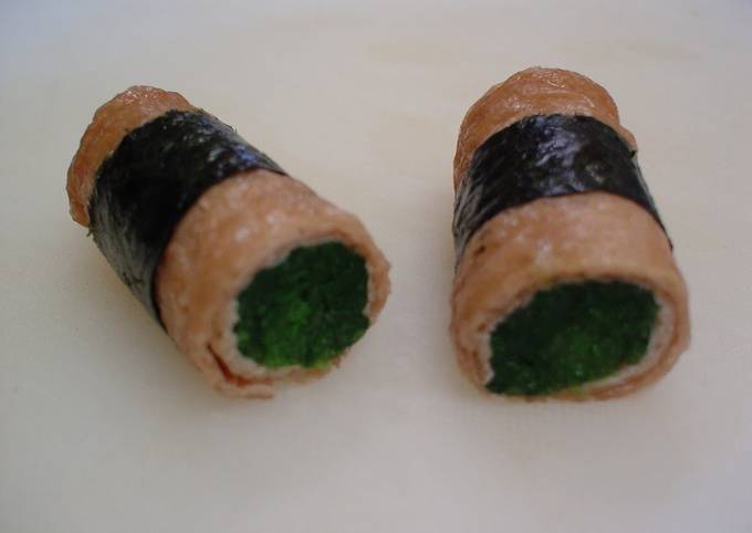 Step-by-Step Guide to Prepare Speedy Spinach Inari Rolls