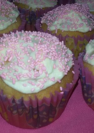 Una foto de Muffins de vainilla, de Jimena Monteverde