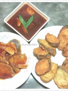 Foto resep 13. Terong Crispy Siram Saus Thai