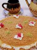Roasted vermicelli with ashta cream - osmalieh