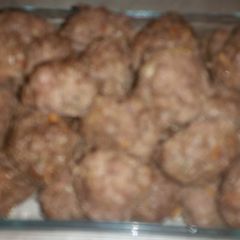 A picture of Zesty meatballs.