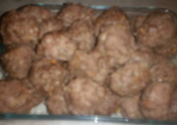 Step-by-Step Guide to Prepare Zesty meatballs