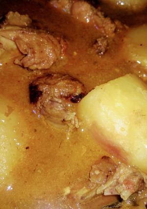 A picture of Chicken masala.