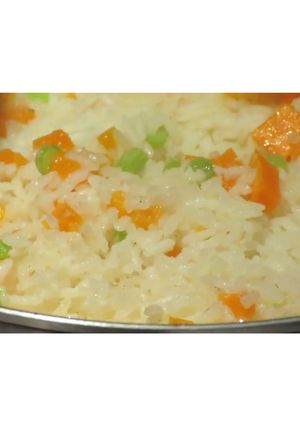 A picture of White Rice.