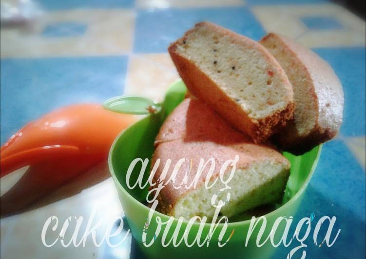 Bolu buah naga super enak..