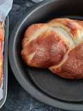 Brioche tressée (roti kepang)