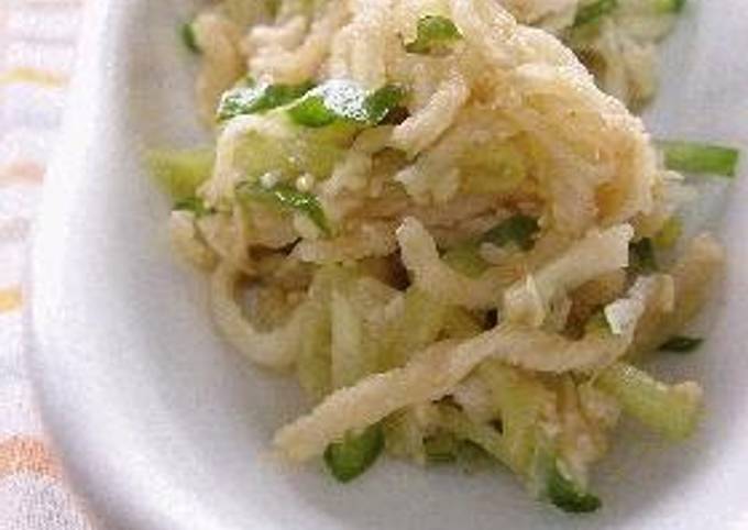 Step-by-Step Guide to Prepare Homemade Chinese Salad with Kiriboshi Daikon