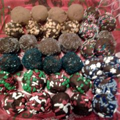 A picture of Fudge Truffles.