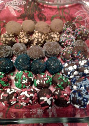 A picture of Fudge Truffles.