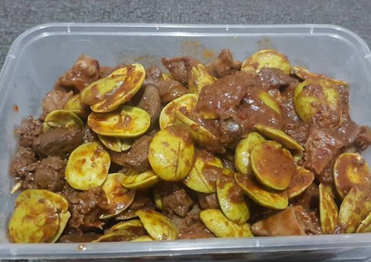 Langkah Mudah untuk meracik Sambal Petai dan Hati ampela, Lezat