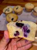Muffins de Arándanos Fit🫐