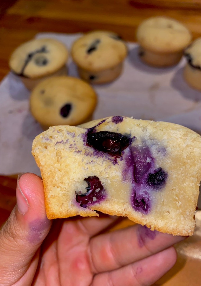 Una foto de Muffins de Arándanos Fit🫐