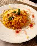 Risotto con langostinos