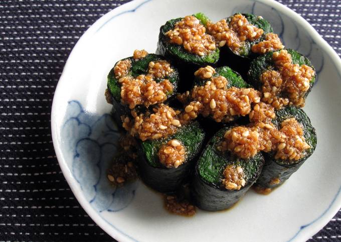 Spinach Nori Rolls