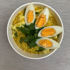 Quick & Healthy Kedgeree #dairy free #gluten-free #vegetarian-friendly A picture of Quick & Healthy Kedgeree #dairy free #gluten-free #vegetarian-friendly.