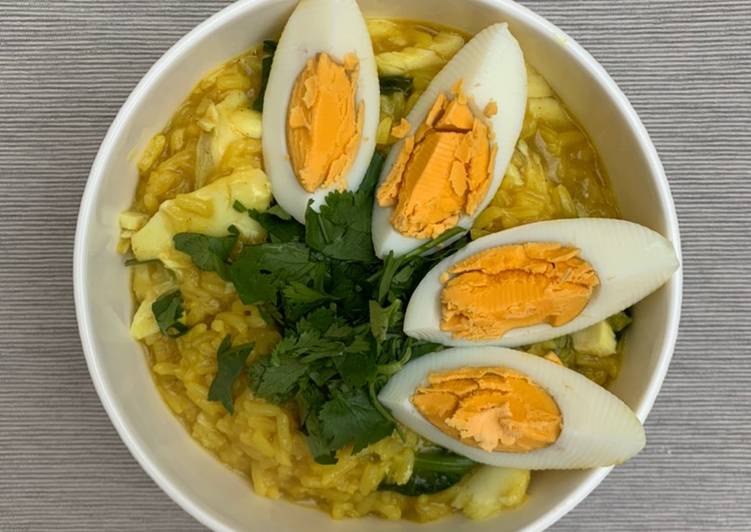 How to Make Ultimate Quick &amp; Healthy Kedgeree #dairy free #gluten-free #vegetarian-friendly