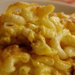 A picture of Southern Baked Mac & Cheese.