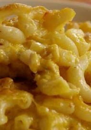 A picture of Southern Baked Mac & Cheese.