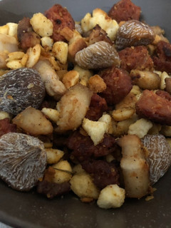 Una foto de Migas con higos y uvas