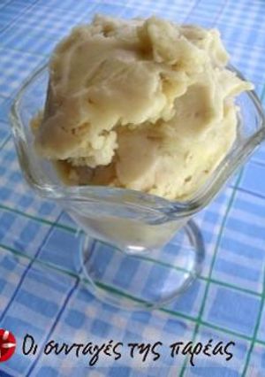 A picture of Super diet ice cream with just one ingredient.