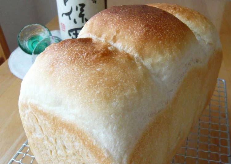 Recipe of Super Quick Homemade Kubota Sake Sandwich Bread
