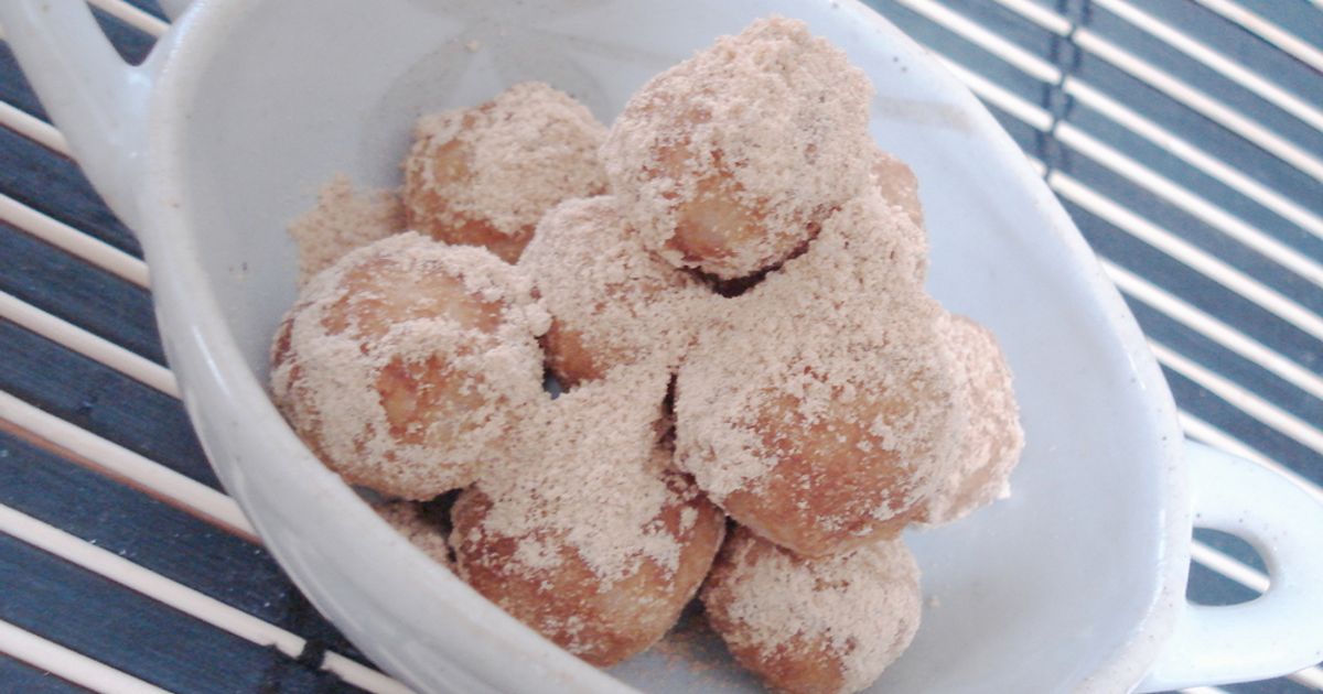 Kinako Packed Kinako Dumplings Recipe By Cookpad.Japan