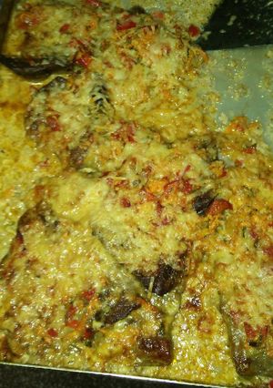 Una foto de Bifes a la crema de zanahorias