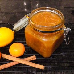 Homemade Tangerine Lemon and Cinnamon Marmalade A picture of Homemade Tangerine Lemon and Cinnamon Marmalade.
