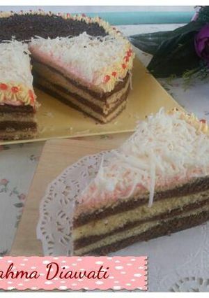 Foto resep Layer steam cake