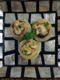 Foto resep Cheese Smoked Beef Pastry Puffs