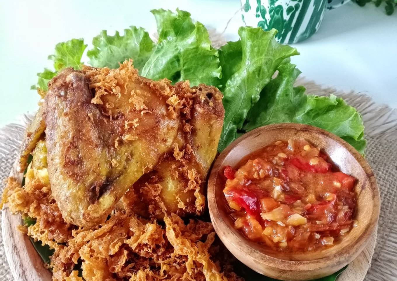 Resep Ayam goreng kremes Anti Gagal