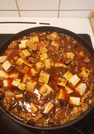 Foto resep Mapo Tofu Sichuan Asli dan Mudah