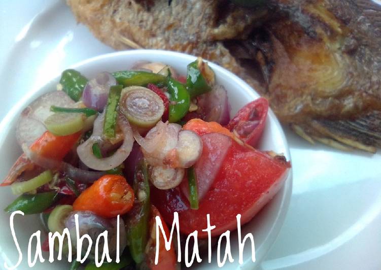 Resep masakan Sambal Matah | Resep Membuat Sambal Matah Yang Enak Dan Mudah