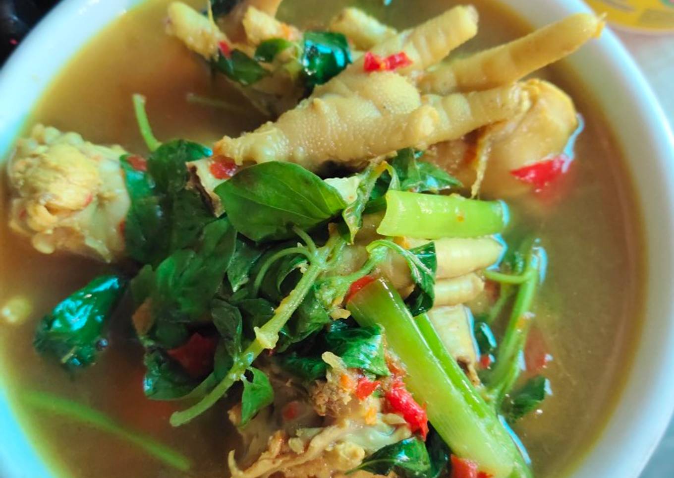 Pindang Ceker Kemangi Palembang