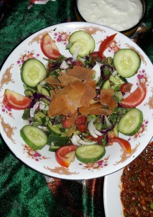 صورة لوصفة فتوش 🌶🍅🌿🍋