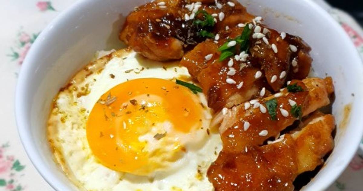 Resep Korean chicken n butter rice oleh Vita Aprilia - Cookpad