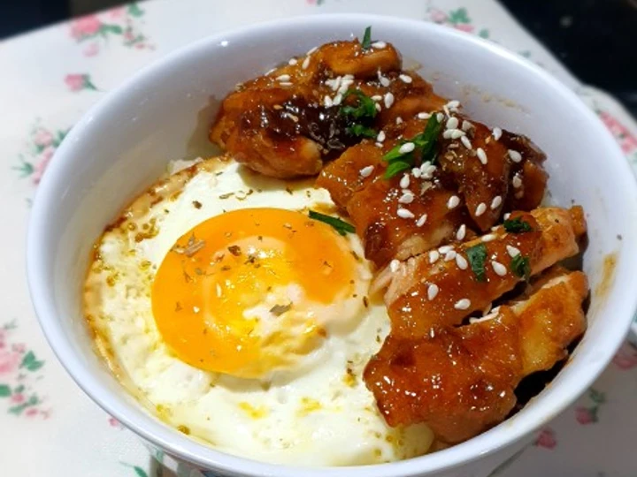 Langkah Gampang Membikin Resep Korean chicken n butter rice yang Sempurna Anti Ribet, Menggugah Selera