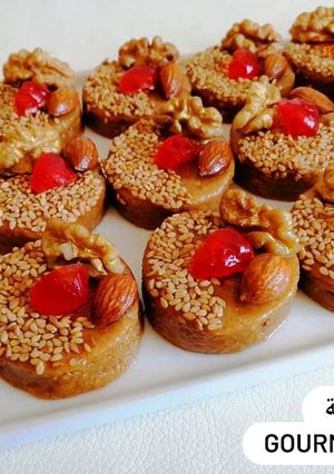 صورة لوصفة سلو المغربي بالقمح الكامل و الجوز