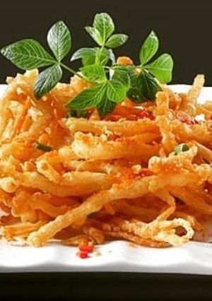 Foto resep Jamur Enoki Cabe Garam
