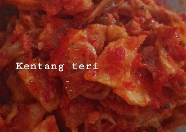 Resep: Sambal Kentang Teri yang Renyah
