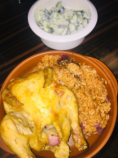 صورة لوصفة دجاج محشي مع الأرز