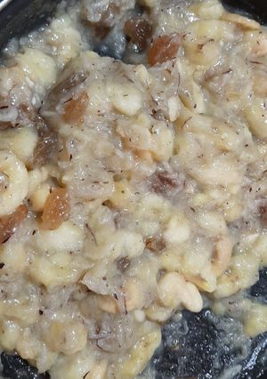 केला और सूखे मेवा हलवा (kela aur sukhe mewa halwa recipe in Hindi) रेसिपी मुख्य फोटो