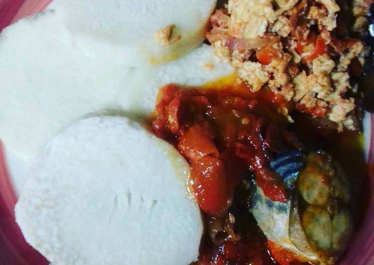 Recipe of Speedy Boiled yam and fish