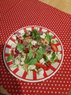 A picture of Simple salad.