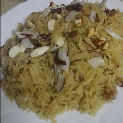 A picture of Gurr walay chawal.
