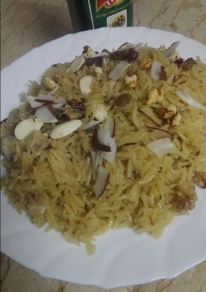 A picture of Gurr walay chawal.