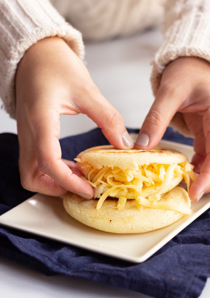 Una foto de Arepas Venezolanas 🇻🇪