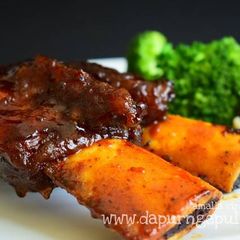 A picture of BBQ Beef Back Ribs (TGIFs copycat).