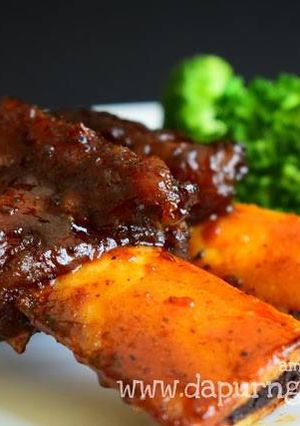 A picture of BBQ Beef Back Ribs (TGIFs copycat).