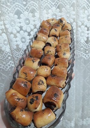 عکسی از دستور شیرینی لقمه ای شکلاتی